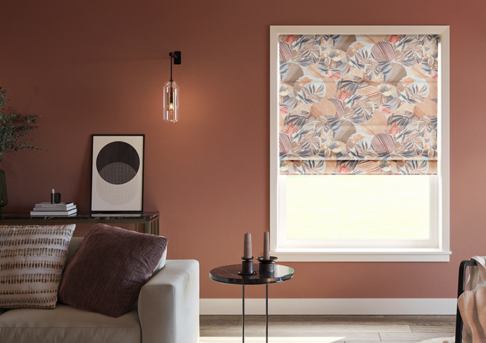 Osaka, Mandarin - Motorised Roman Blind - Image 3